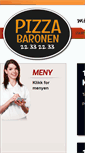 Mobile Screenshot of pizzabaronen.no